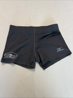 Mizuno Black Performance Swim/Training Volleyball Shorts Size Medium, Like New